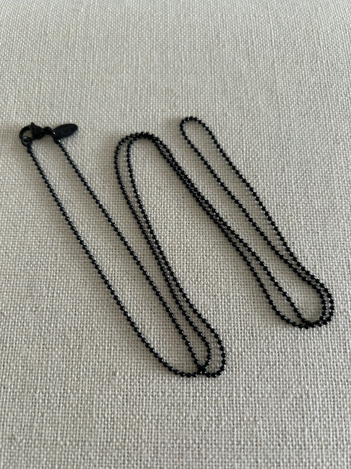 Origami Owl CN5021 Black Classic Ball 30″ Chain “New”