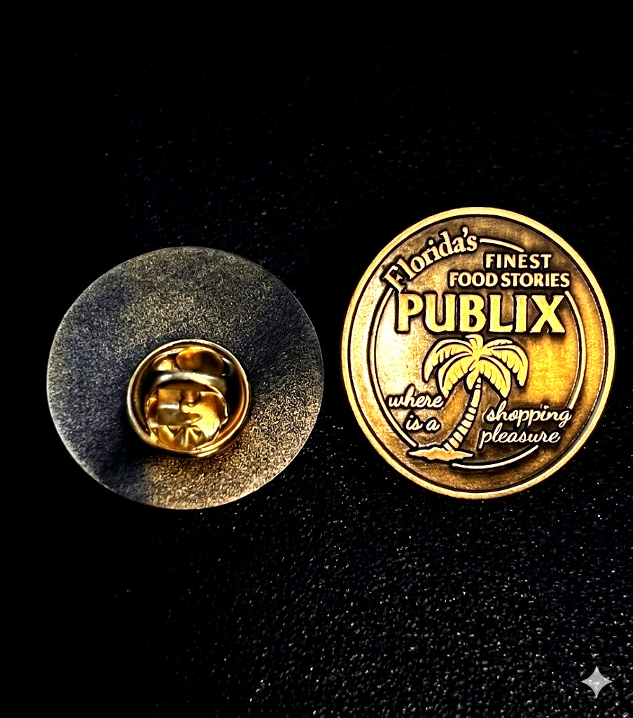 Publix Florida’s Finest Food Stores Pin – Bronze Palm Tree Buy 4, save 50%