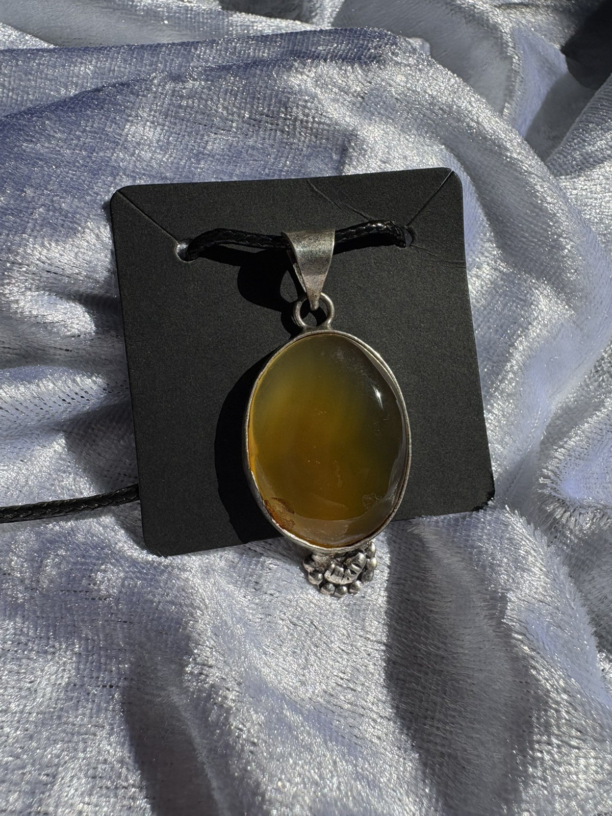 Dyed Crystal Pendants Set Of 2 yellow agate Polished Stone