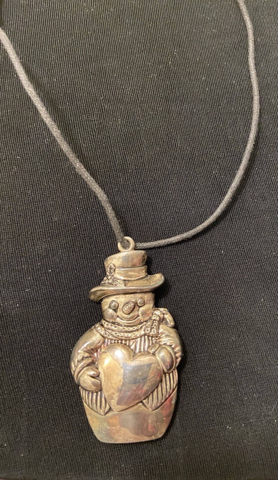 GORHAM Silver Plated Snowman Jewelry