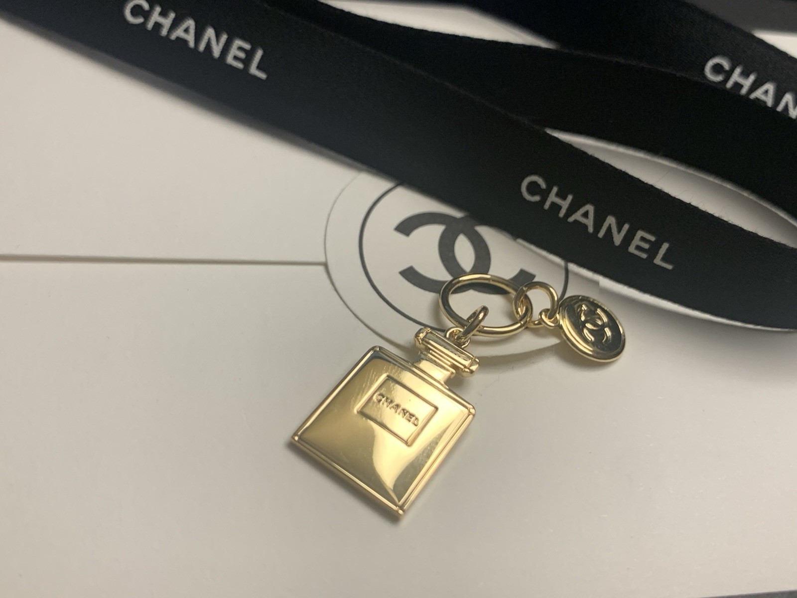 CHANEL Beauty VIP Gift HOLIDAY Chanel Perfume CHARM Pendant 2023 Genuine Rare