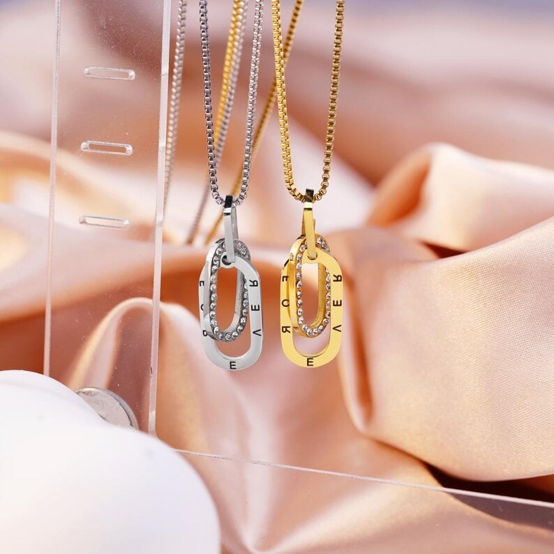 14K Yellow Gold Plated Personalized Alphabet Pendant 1Ct Round Simulated Diamond