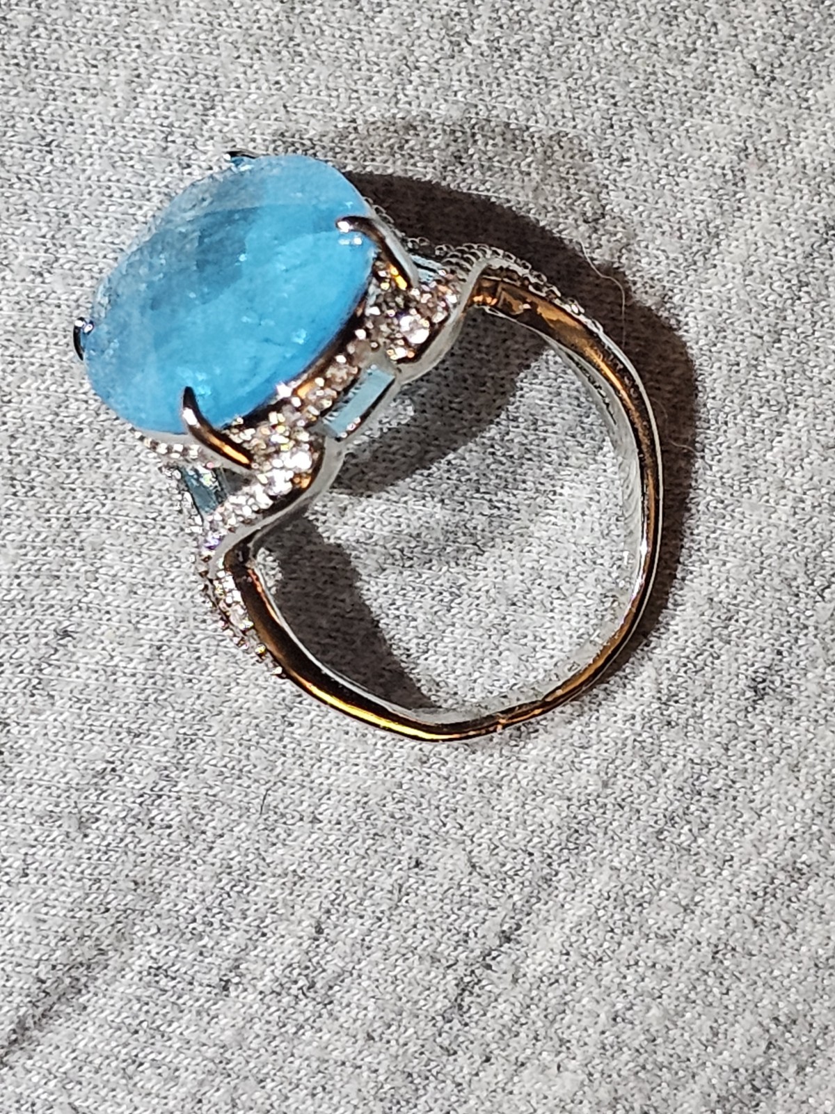 Bomb Party Mental Health Awareness Color Changing Ring Sz 9 Read Description