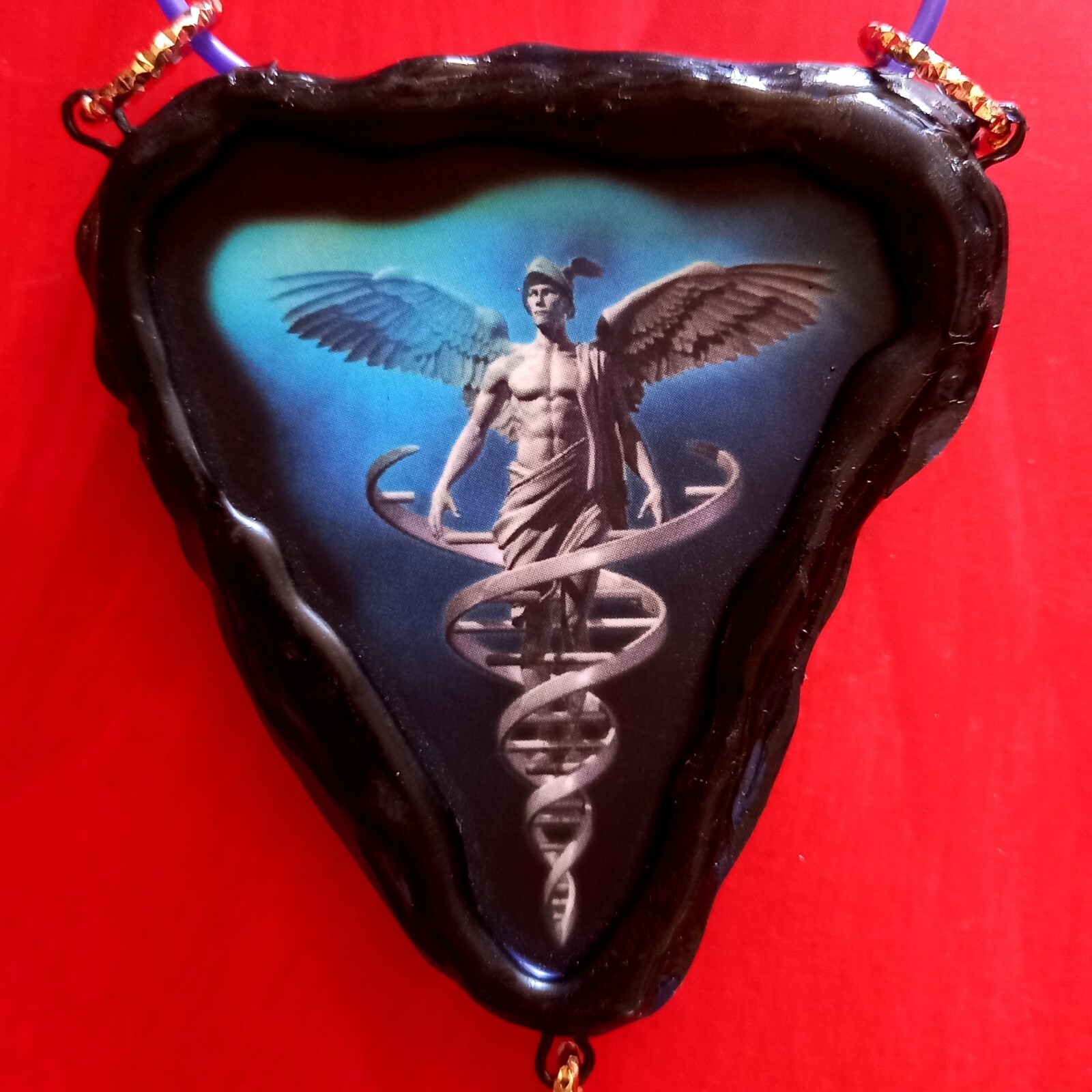 Dragonfly Wings Universe Lucky Love Talisman Amulet Pendant Jewelry Infinity Set