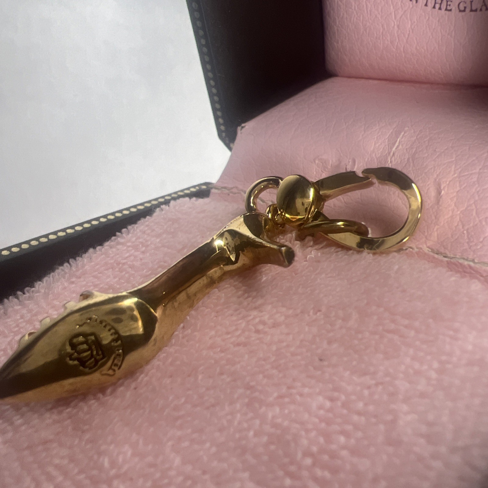 Juicy Couture Charm High Heel Shoe In Box