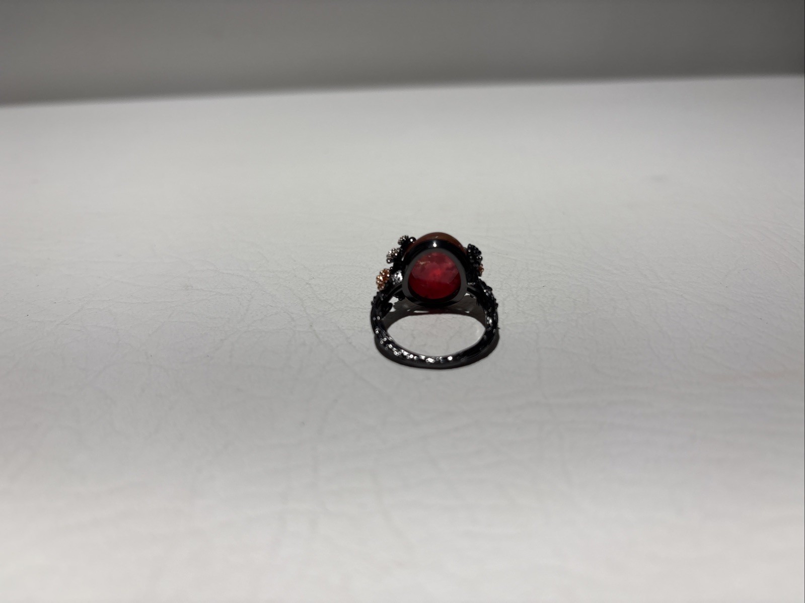Henrietta Fire Opal Engagement Ring for Women Promise Ginger Lyne Collection