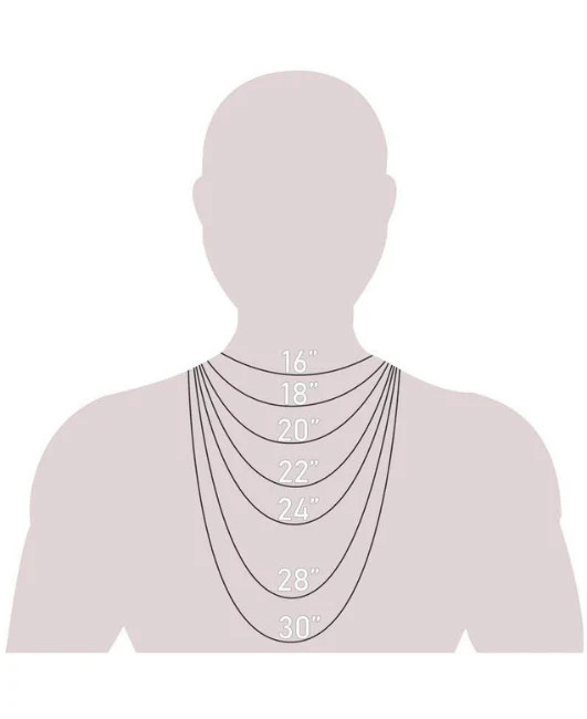 10K Solid Gold Curb Link Chain Necklace, 2.8mm – 8.2mm Wide