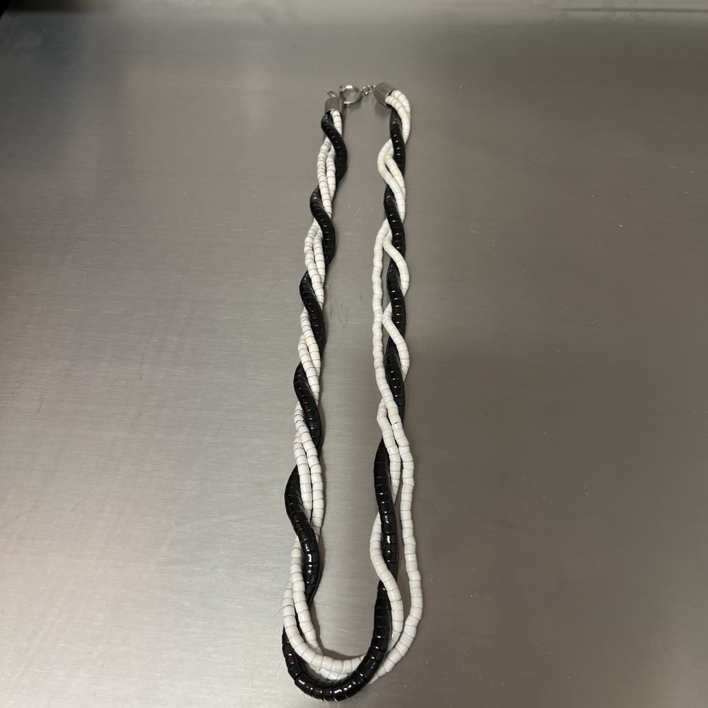 Black And White Necklace