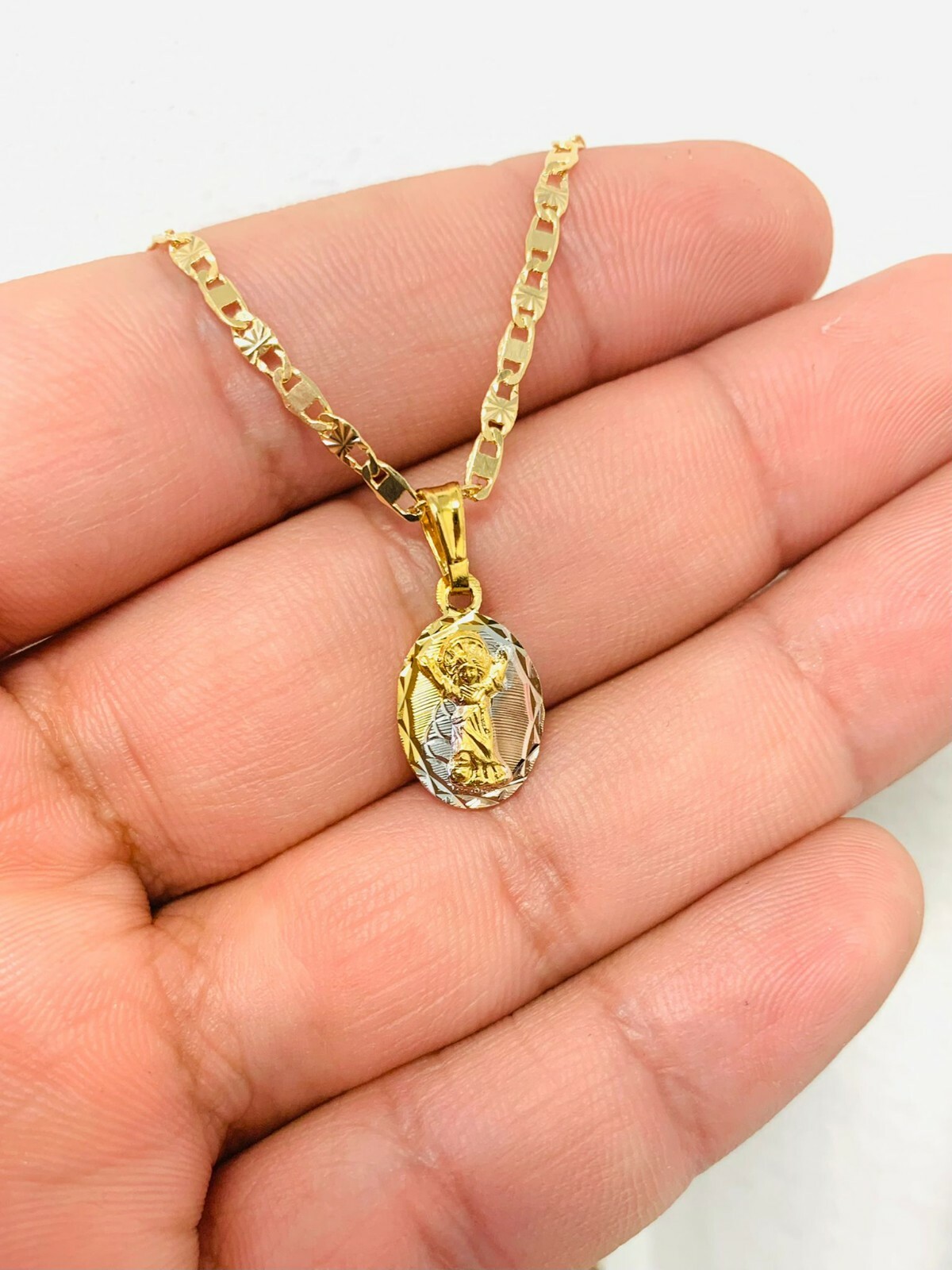 Divino Niño Necklace Cadena y Dije Divino Niño Gold Filled Everyday Necklace 14″