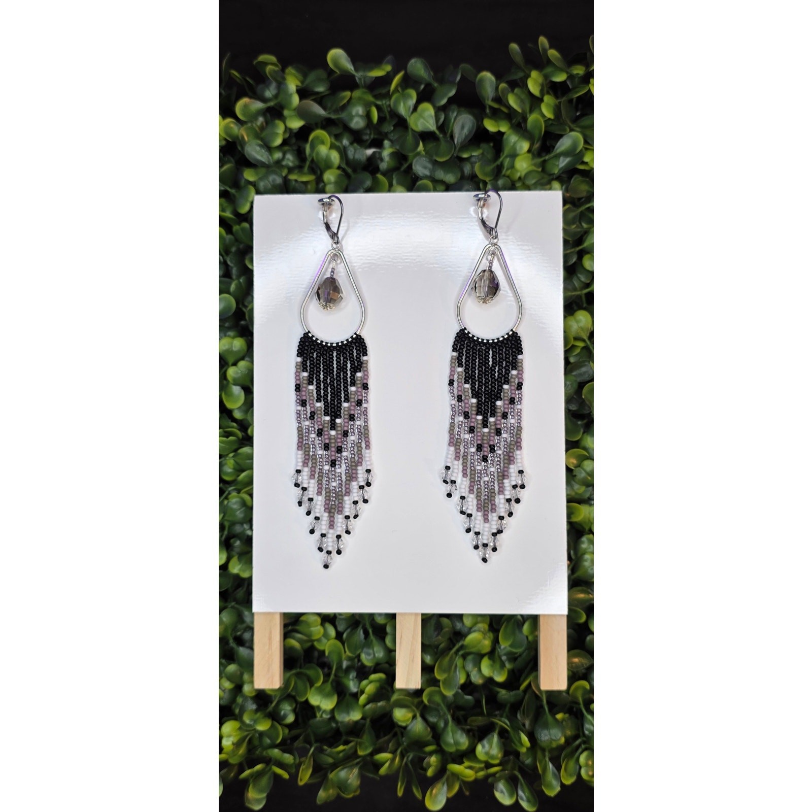Handmade earrings 5in≈ long
