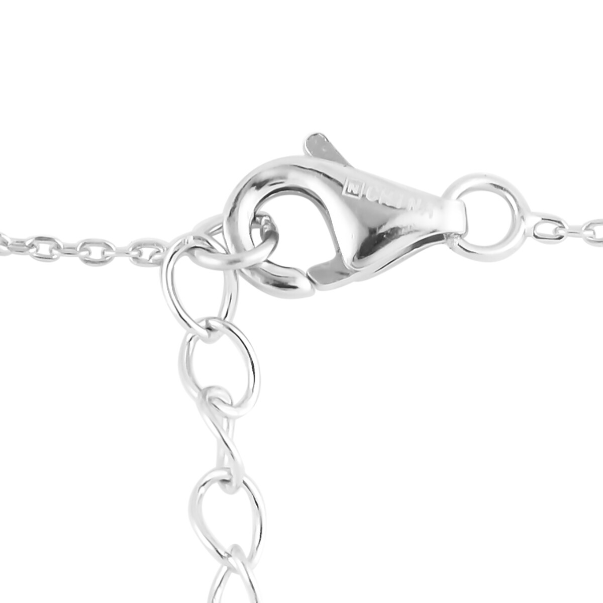 Super Sweet Cubic Zirconia Bow Tie Necklace 16 ” Sterling Silver 8.15ctw