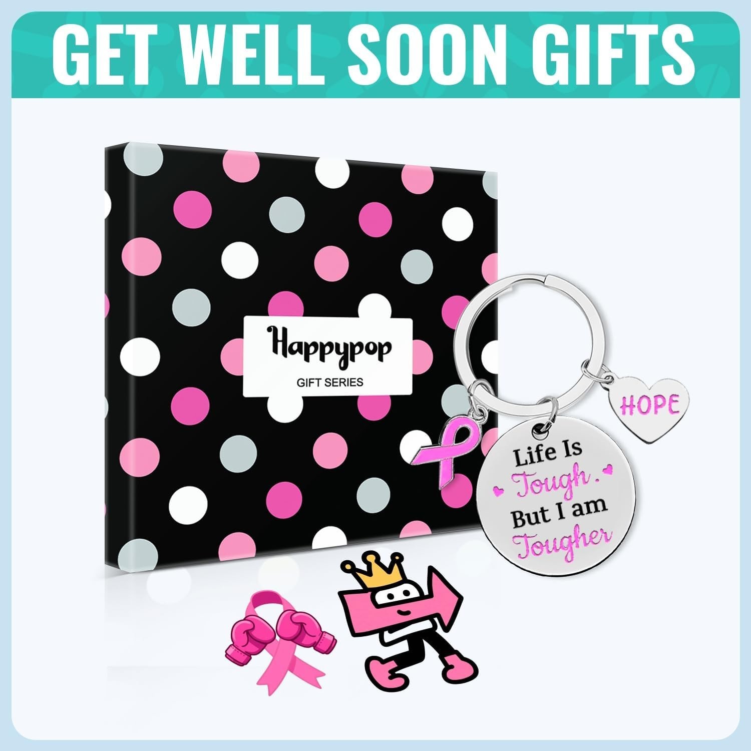 Cushioned Sole Cancer Socks – ‘Dear Cancer You Picked The Wrong Bitch’ Gift