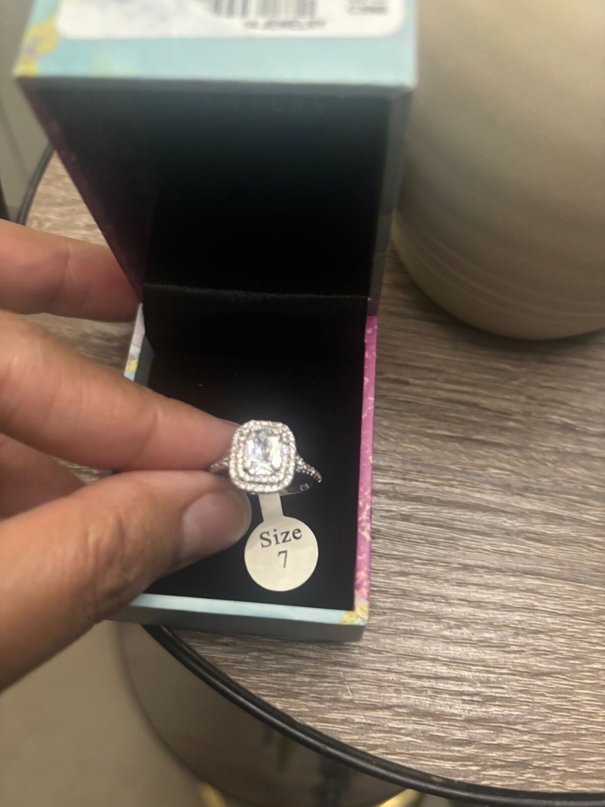 Size 7 Peermont jewelry silver ring