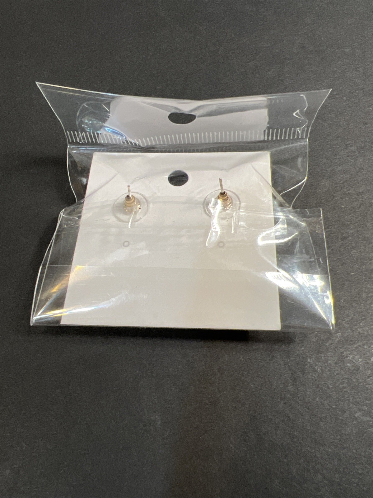 Asymmetrical 3D NASA Astronaut Spaceman Holding A Star Stud Earrings New On Card