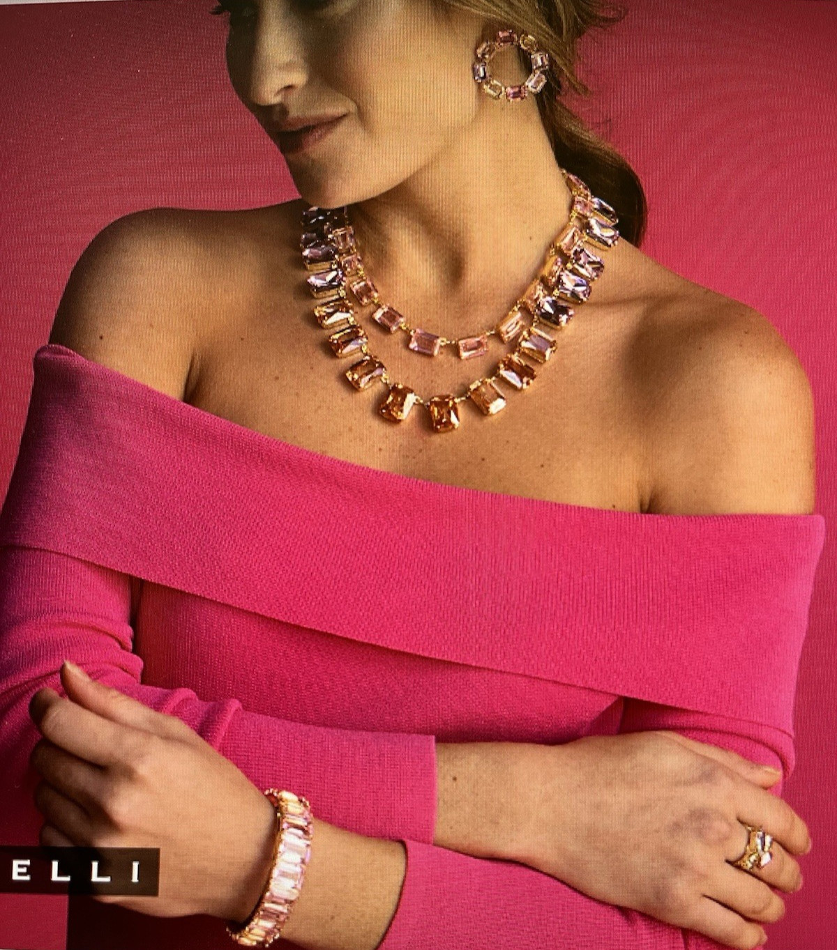 Sorrelli Juliana Emerald Statement Necklace NWT $299.00