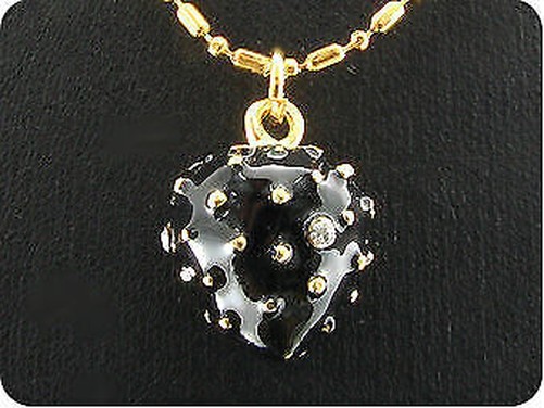 Pendant Diamond Cz 0 1/8×0 3/32in Gold Plated 18 K