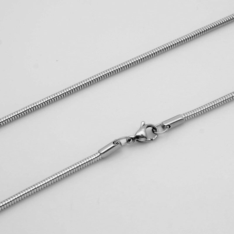 1mm Men Women 925 Sterling Silver Italian Snake Chain Necklace Jewelry 16-24″