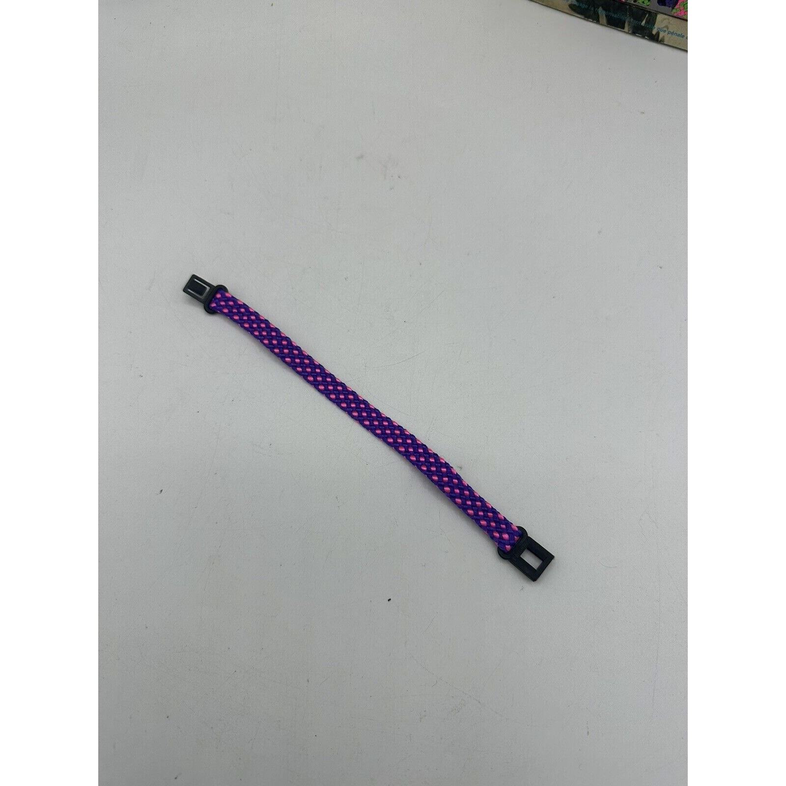 Katcho’s Bracelet Adult Unisex Surf Skate Braided Wrap Purple / Pink Vintage