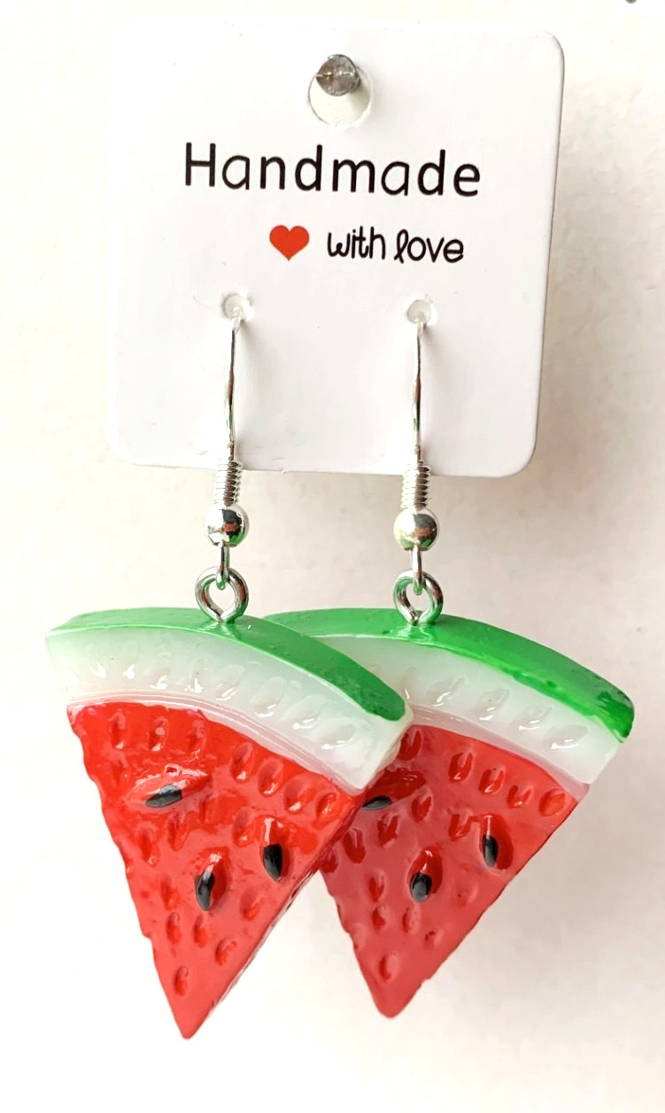 NOVELTY EARRINGS VARIOUS DESIGNS FOOD FRUIT ANIMALS WITH FREE ETC GIFT BAG 925