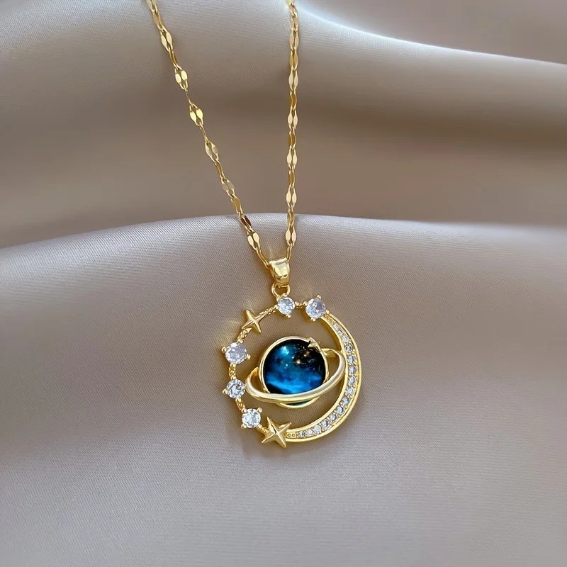 Couple Pendant Necklace Unisex Fashion Jewelry Daily Party Wear Gift