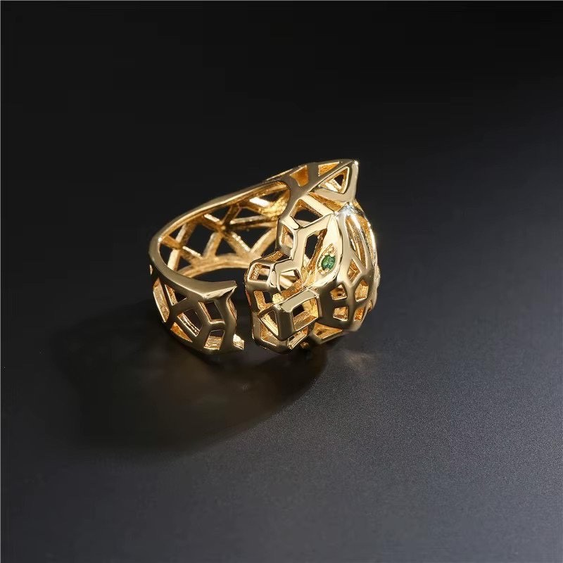 Panther Ring 18k Gold Plated Waterproof Hypoallergenic