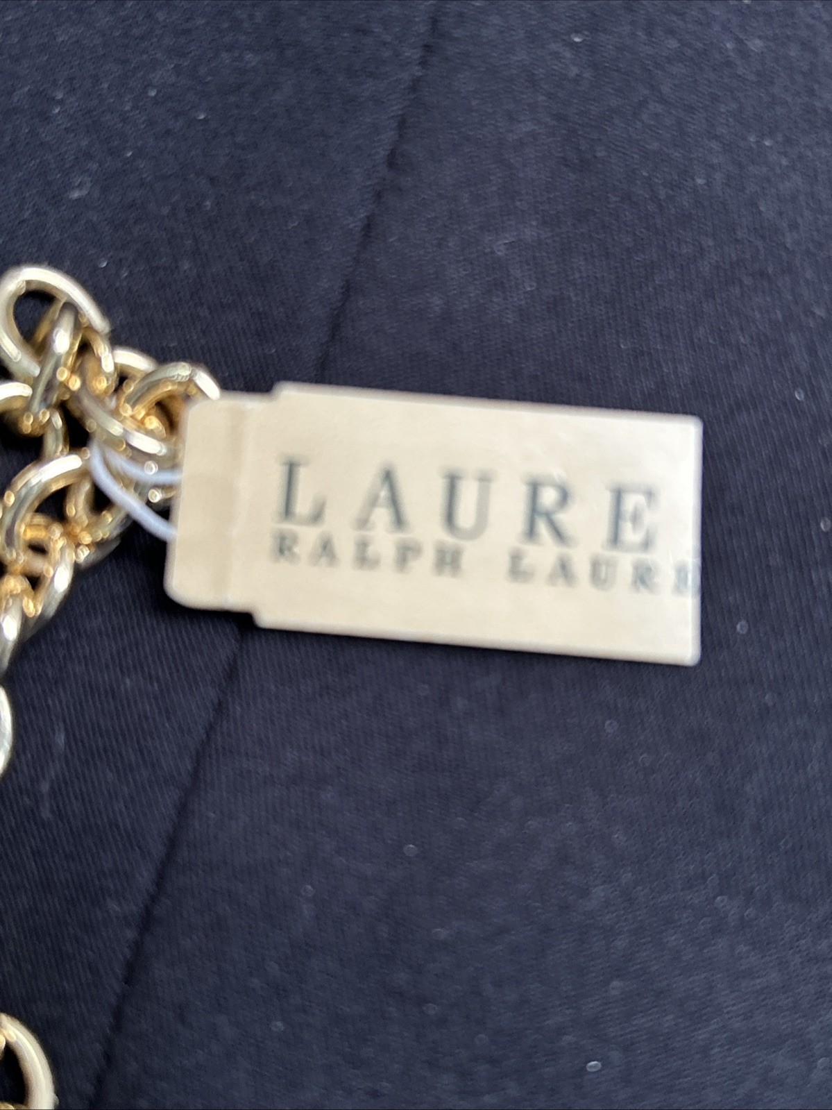 RALPH LAUREN Green Teal Pendant Necklace