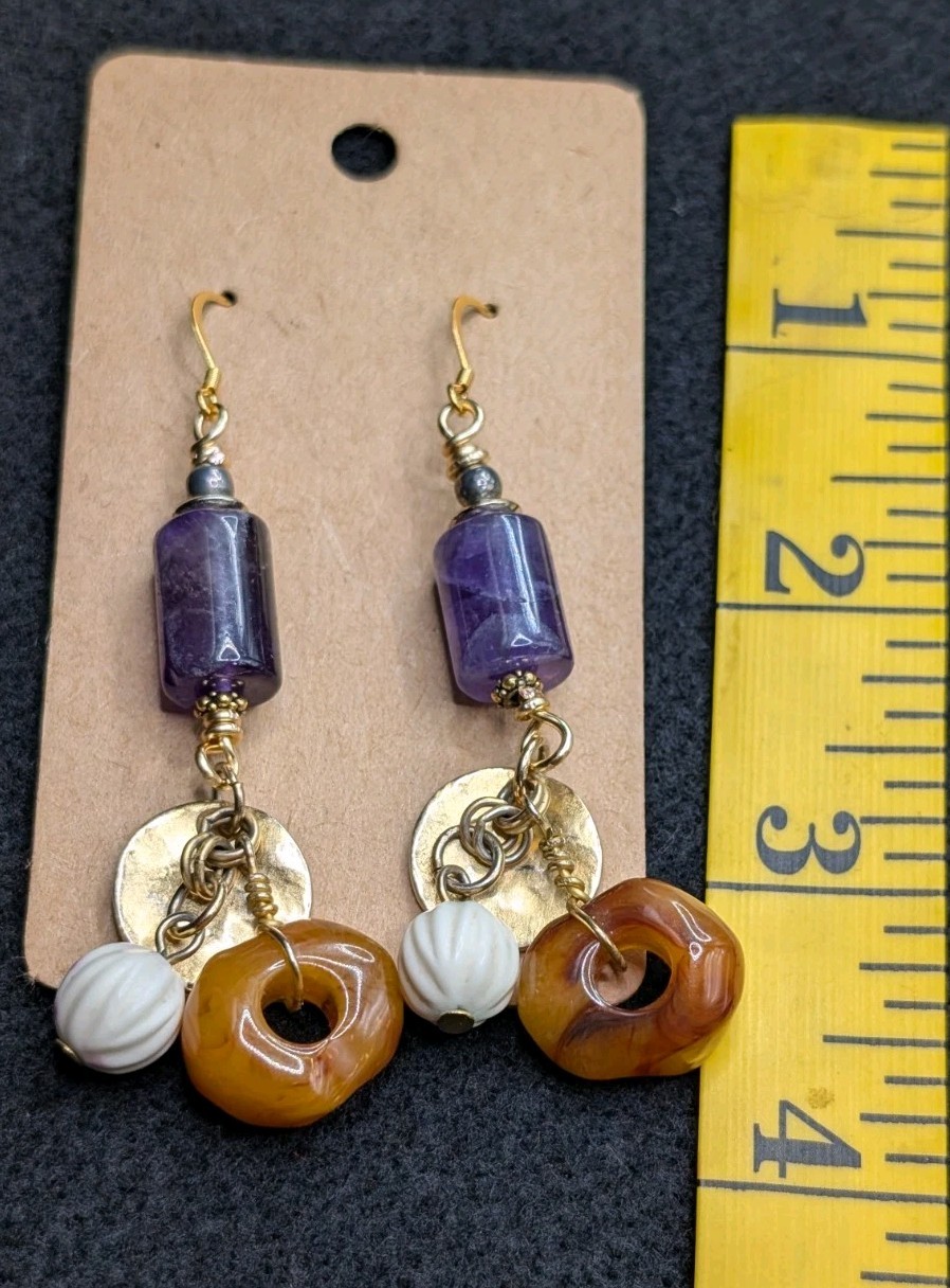 Women’s Fashion Statement Boho Unique Beaded Drop Hook Earrings