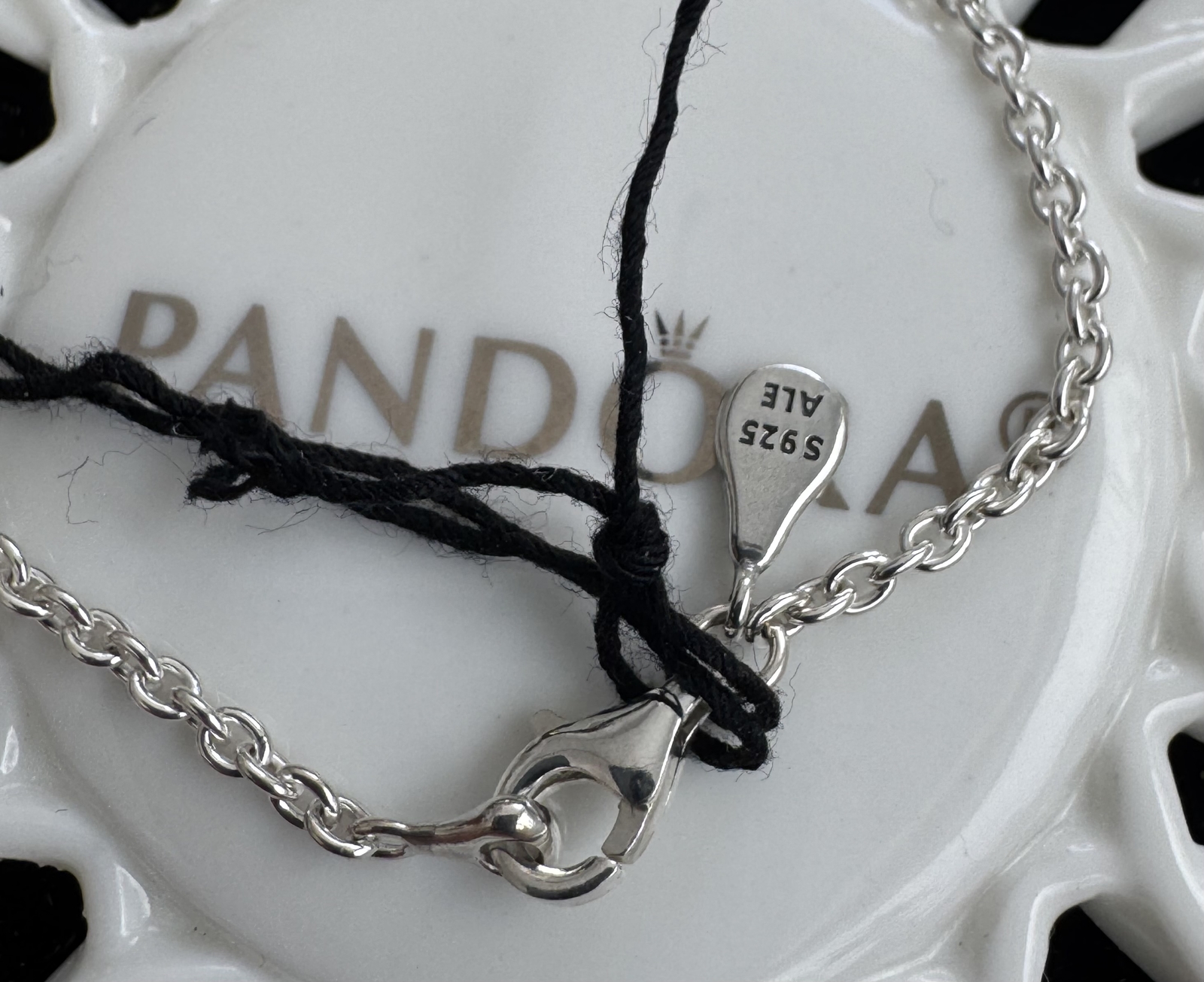 Authentic Pandora Cable Chain Necklace #590200
