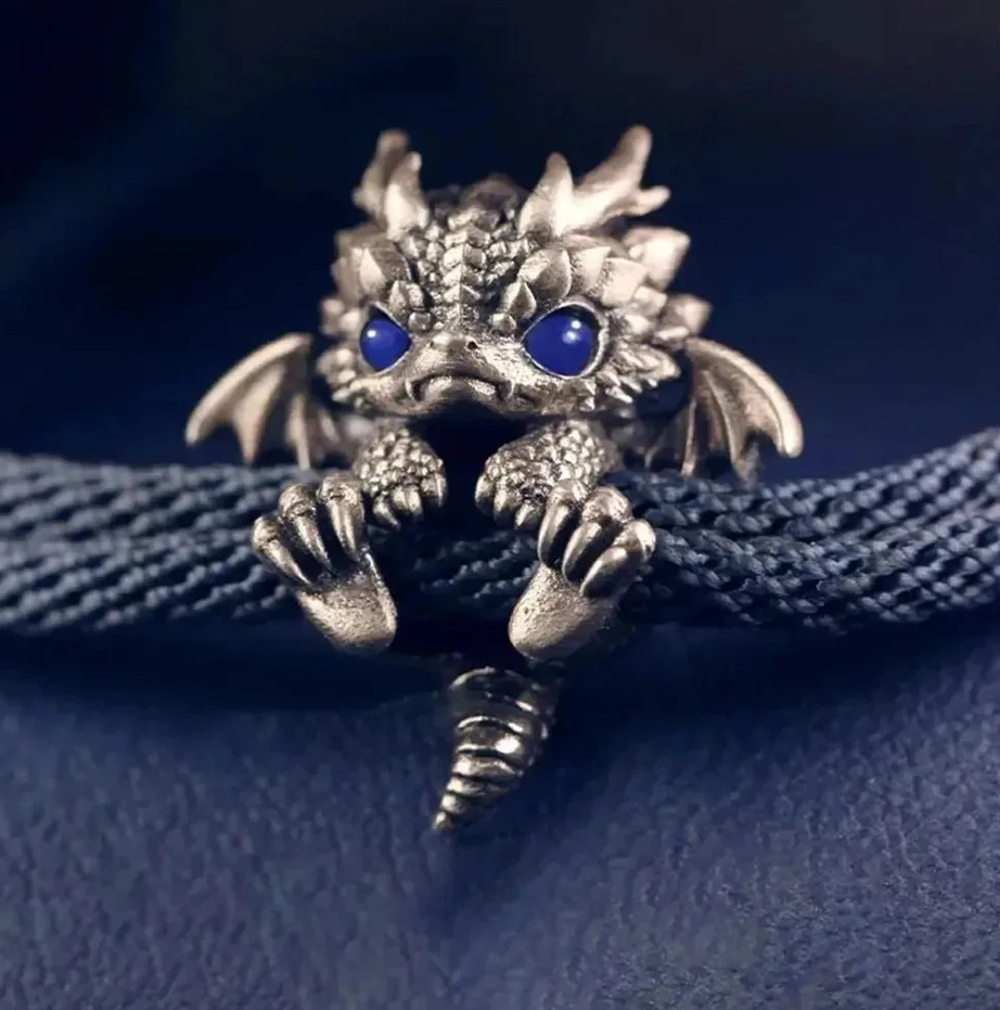 🐲Cute Silver Dragon Bracelet