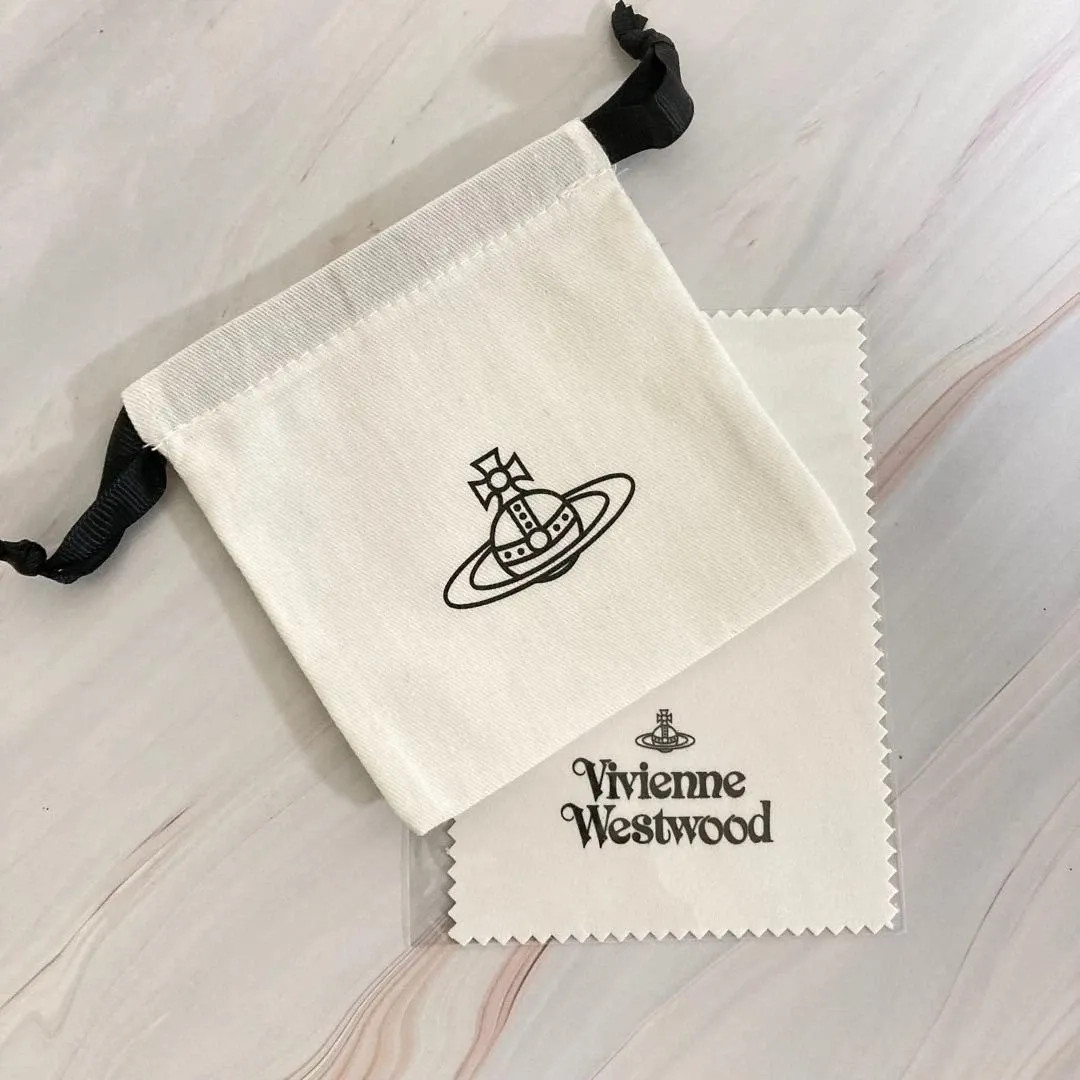 Vivienne Westwood Necklace Small Orb gold w/drawstring [V02006