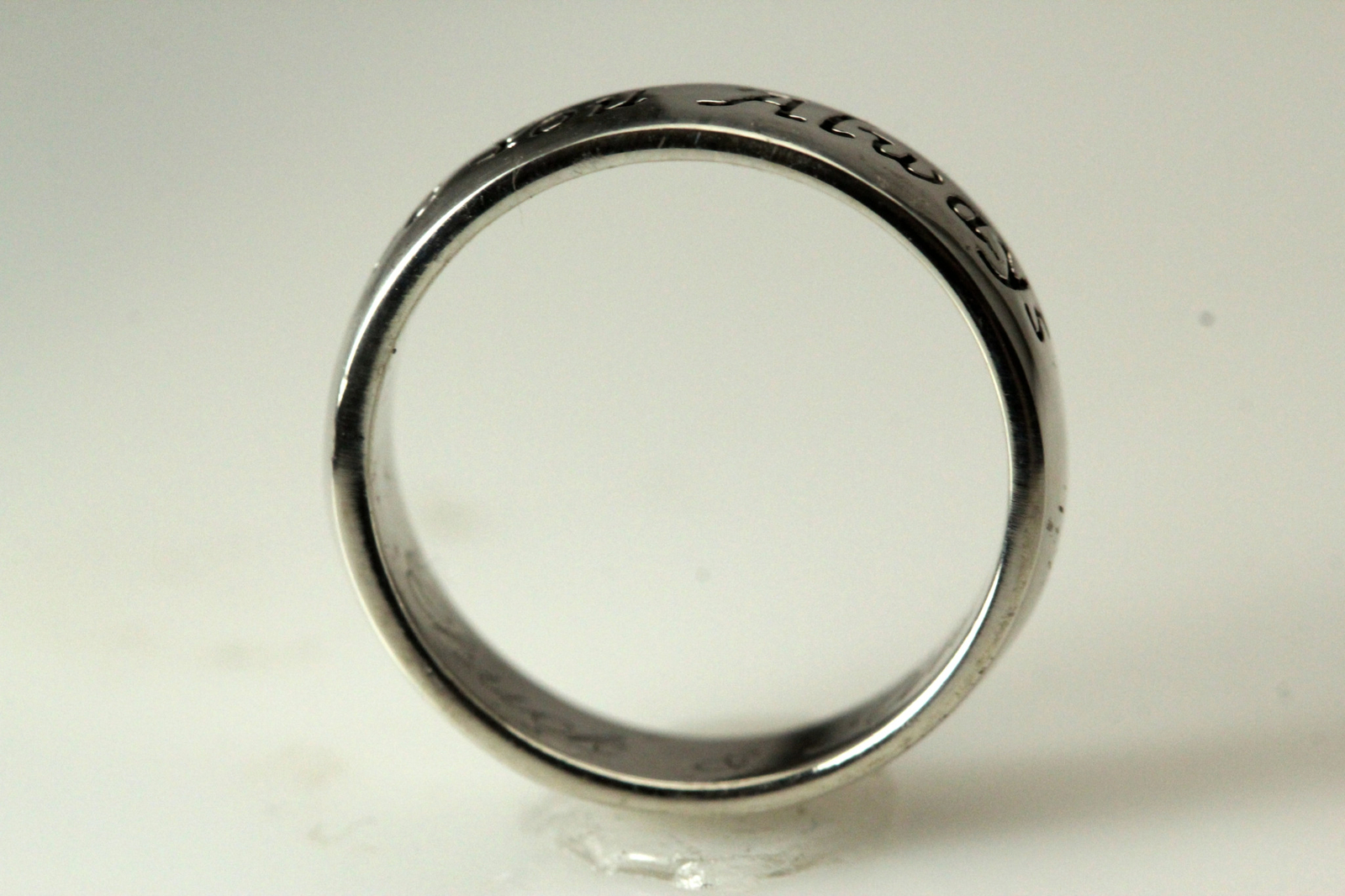 925 Sterling Silver Size 5 “Love You Always” Band 3.2 Grams (RIN6463)