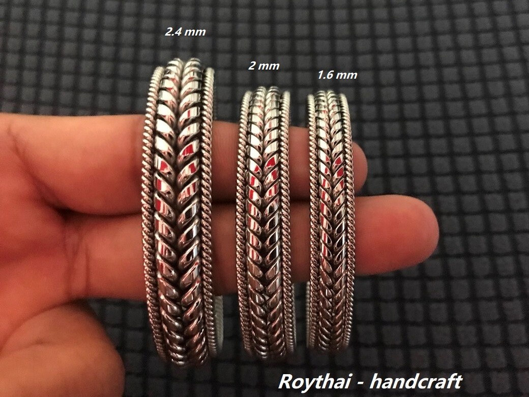 Bracelets Bangle Handmade Stainless Steel welding wire Silver Color #3