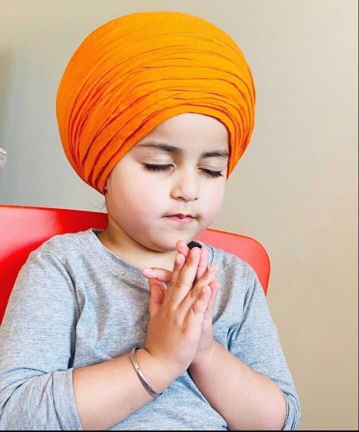 Stainless Steel Kids Kada PANJABI SHIKH KARA SMALL SIZE FOR KIDS 5.5 CM F/s