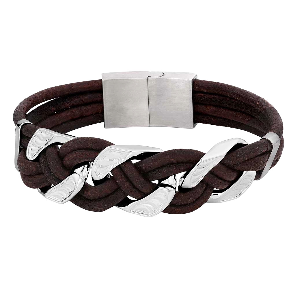 Montana Silversmiths Rustic Braided Bracelet BC6004