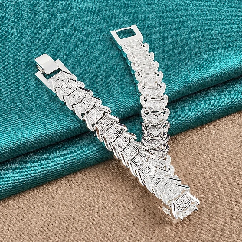 Pulsera de Plata 925 para Hombre PUEDES Lucir Elegante y Atractivo