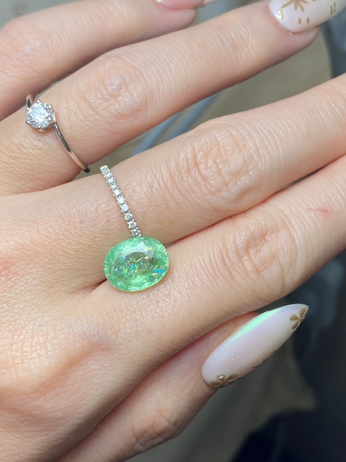 [jerseychou]Natural Paraiba Tourmaline 3.02ct , GIA