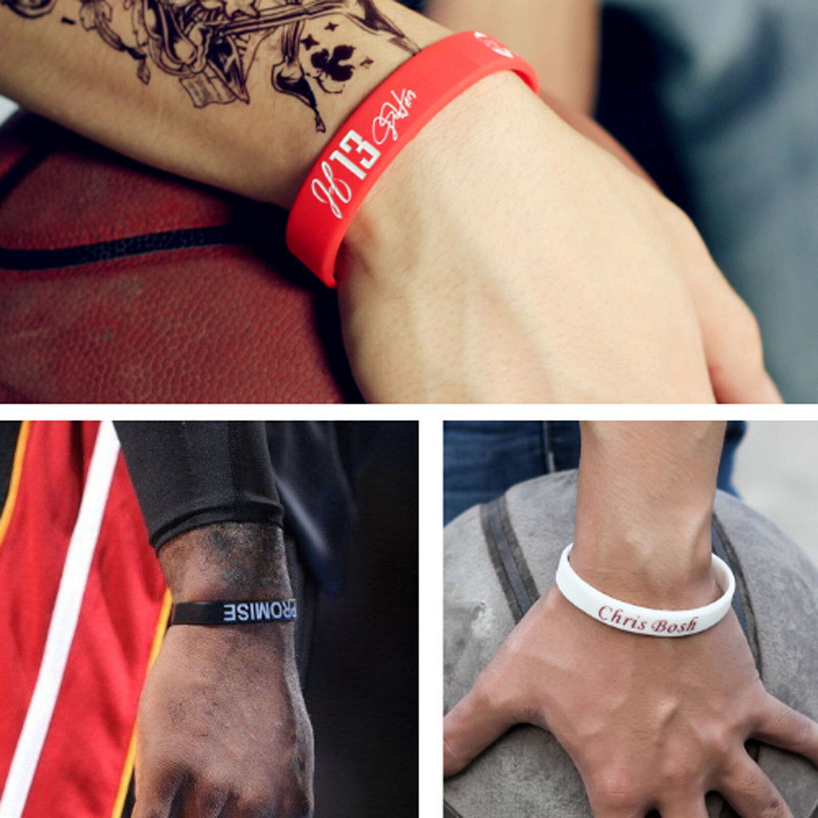 2-5pcs Custom Engraved Silicone Wristbands – Personalized Luxe Rubber Bracelets