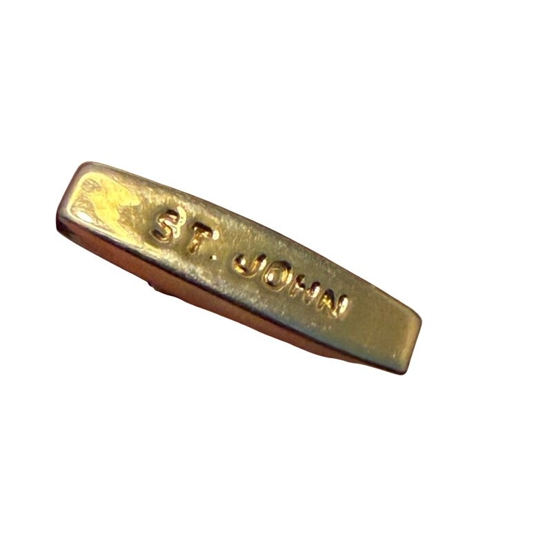 St. John “Love of My Life” Gold-tone Multi-Charm Toggle Bracelet