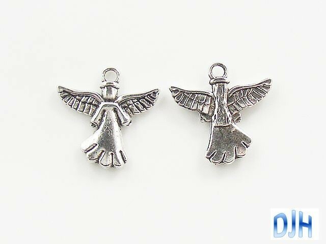 Bulk Angel Charm Religious Pendant Select Qty