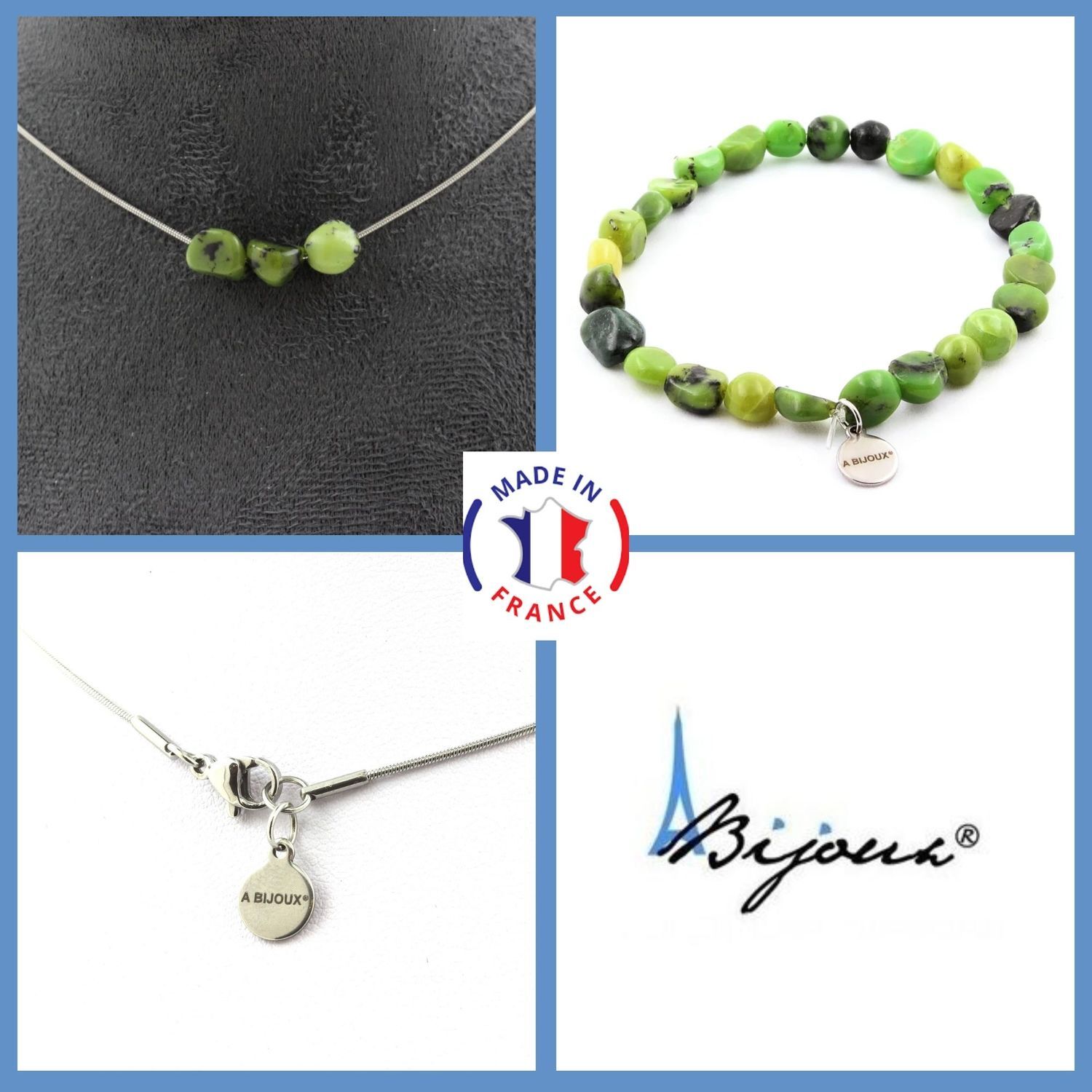 Jewelry Set Bracelet Necklace 3 Jade Nephrite Pearls From Xiuyan China. Size P