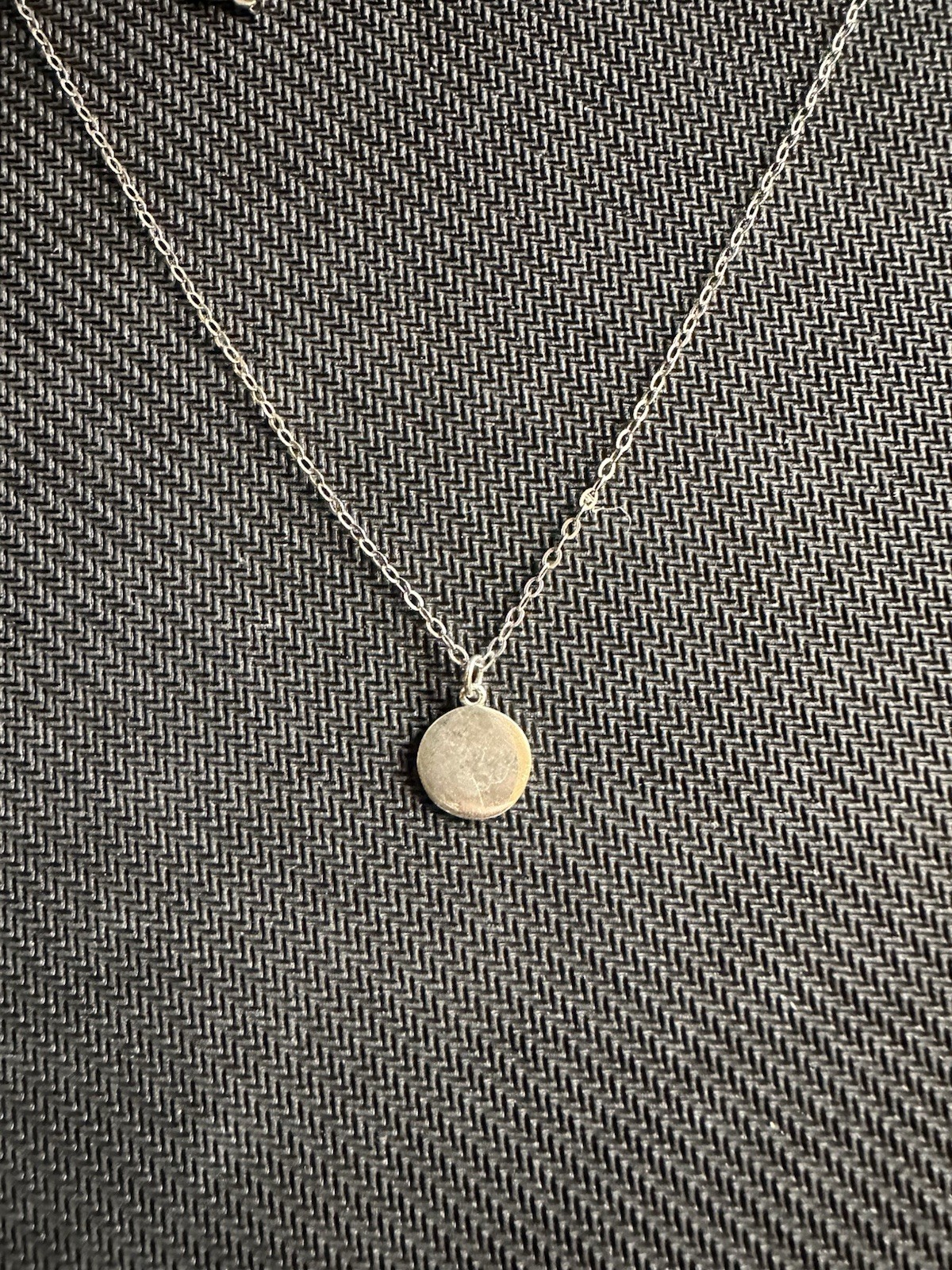 EFYTAL Sterling Silver 925 N,E,S,W Compass Pendant Necklace, 18.5in Long