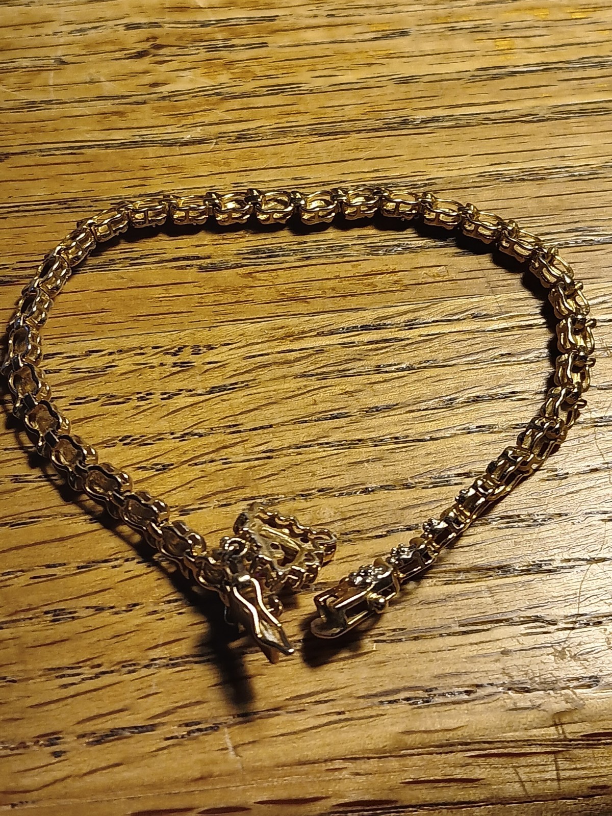 Silver 925 seven-in Bracelet. Marked China R 3/8″ Width Beautiful Bracelet Heavy