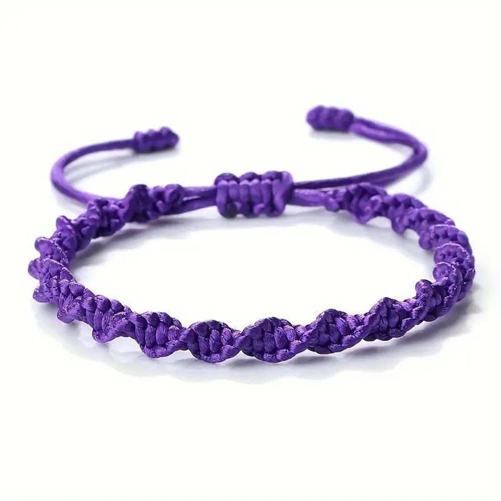 Stylish Trendy Boho Durable Soft Comfortable Colorful Twist Braid Handwoven Rope