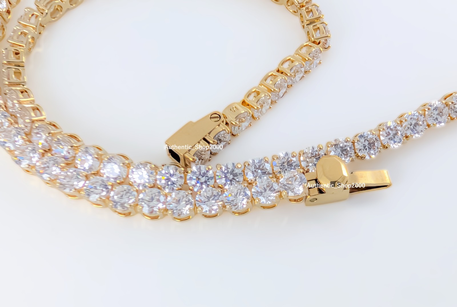 NEW 100% Authentic SWAROVSKI White Gold Chain Matrix Tennis Necklace 5681795