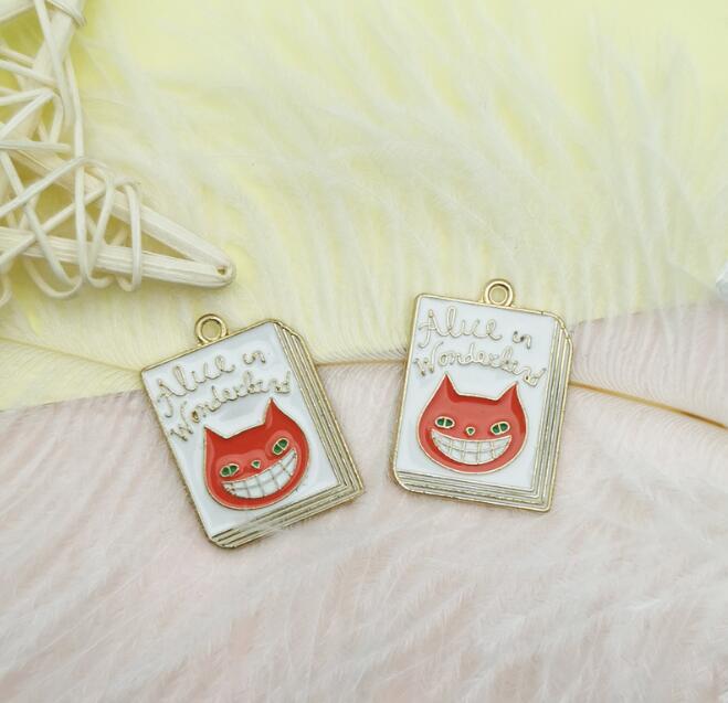 20 Pcs cartoon animal Charm earrings Pendant DIY Jewelry Makings