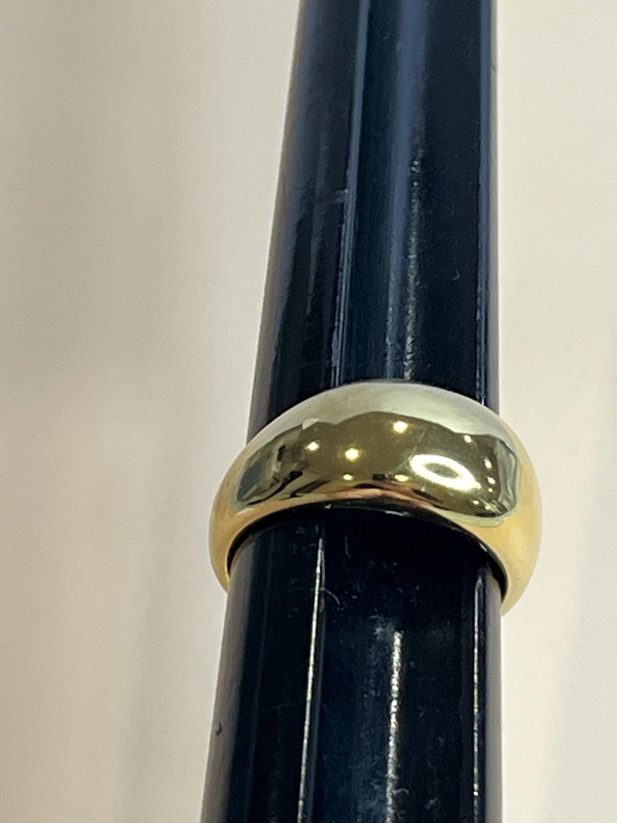 Macy’s New Men’s Stainless Steel Dome Ring 10 mm Wide Polished Band Comfort Fit