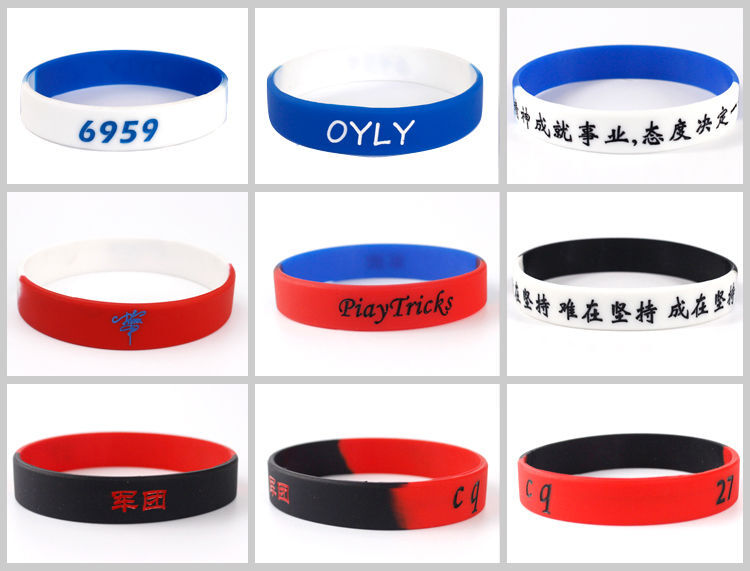 Custom Engraved Silicone Wristbands – Personalized Luxe Rubber Bracelets