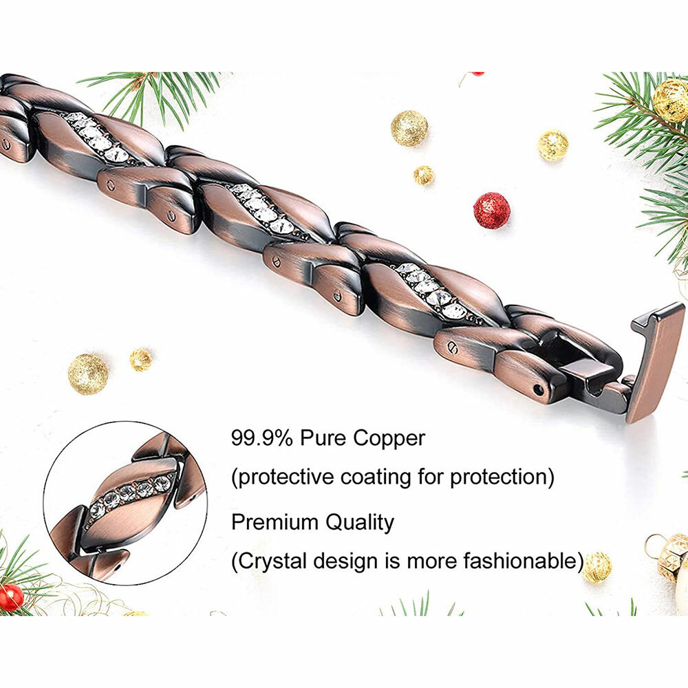 Magnetic Weight Loss Bracelet Therapy Healthy Slimming Blood Circulation Women’s