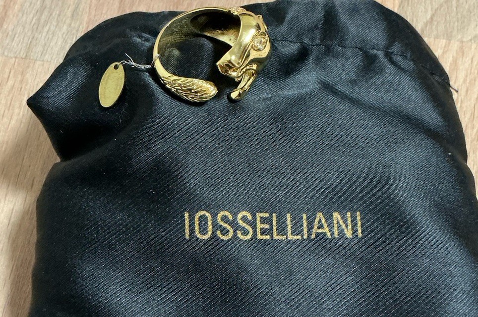 Ioselliani Ring 18 carat Gold-plated Panther