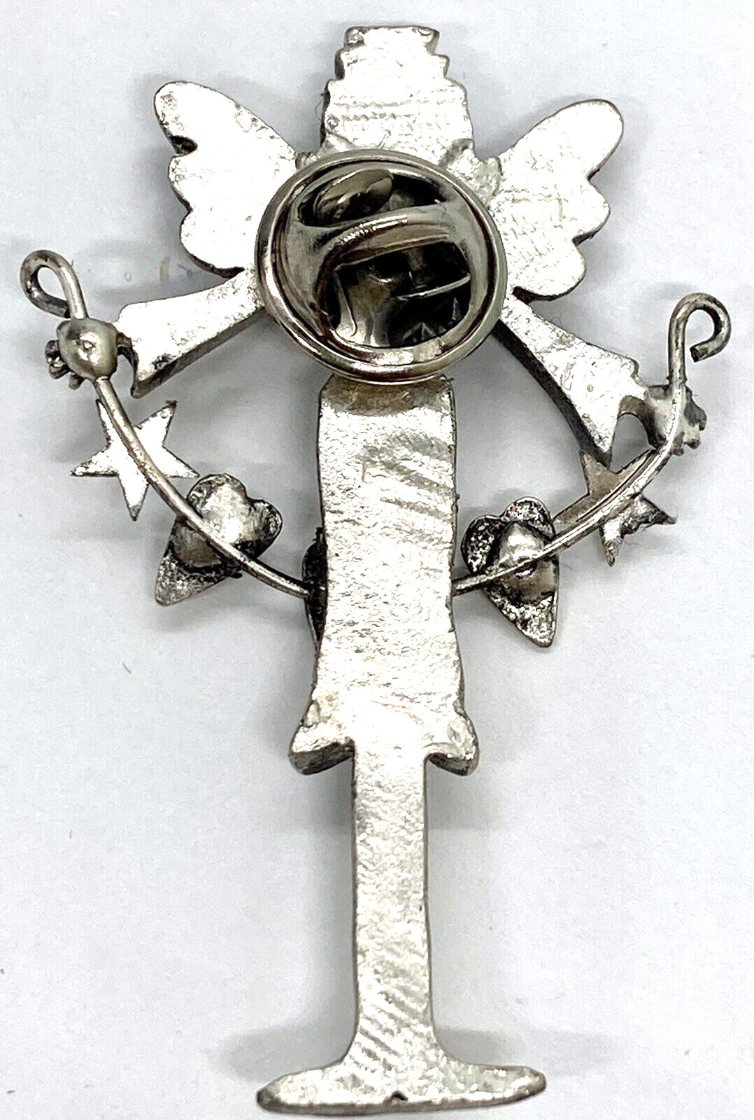 NEW Angel Fairy Nurse Metal Brooch Roman, Inc Celebrations Pewter Lapel Pin Tack